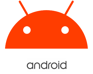 orange android head